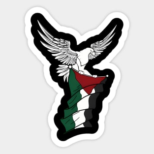 Palestinian Bird Palestinian Flag Palestine Sticker